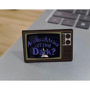 ARE YOU AFRAID OF THE DARK Nickelodeon 90s Tv enamel Backpack Pin NEW